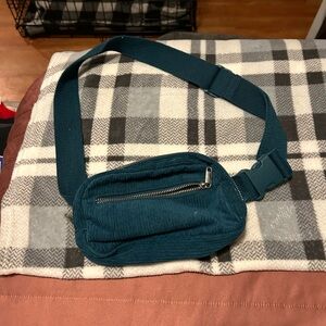 Teal Men's Belt Bag